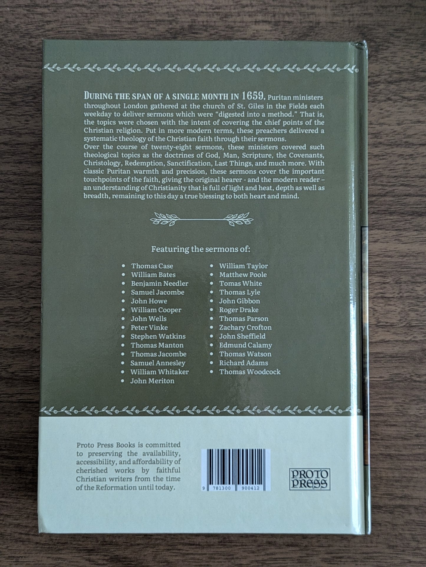 The Puritan Faith: Sermons on the Chief Points of the Christian Religion