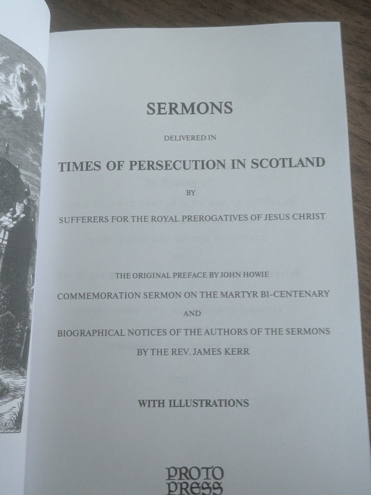 Sermons Delivered in Times of Persecution in Scotland