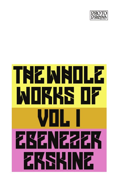 The Works of Ebenezer Erskine (3 volumes) Paperback