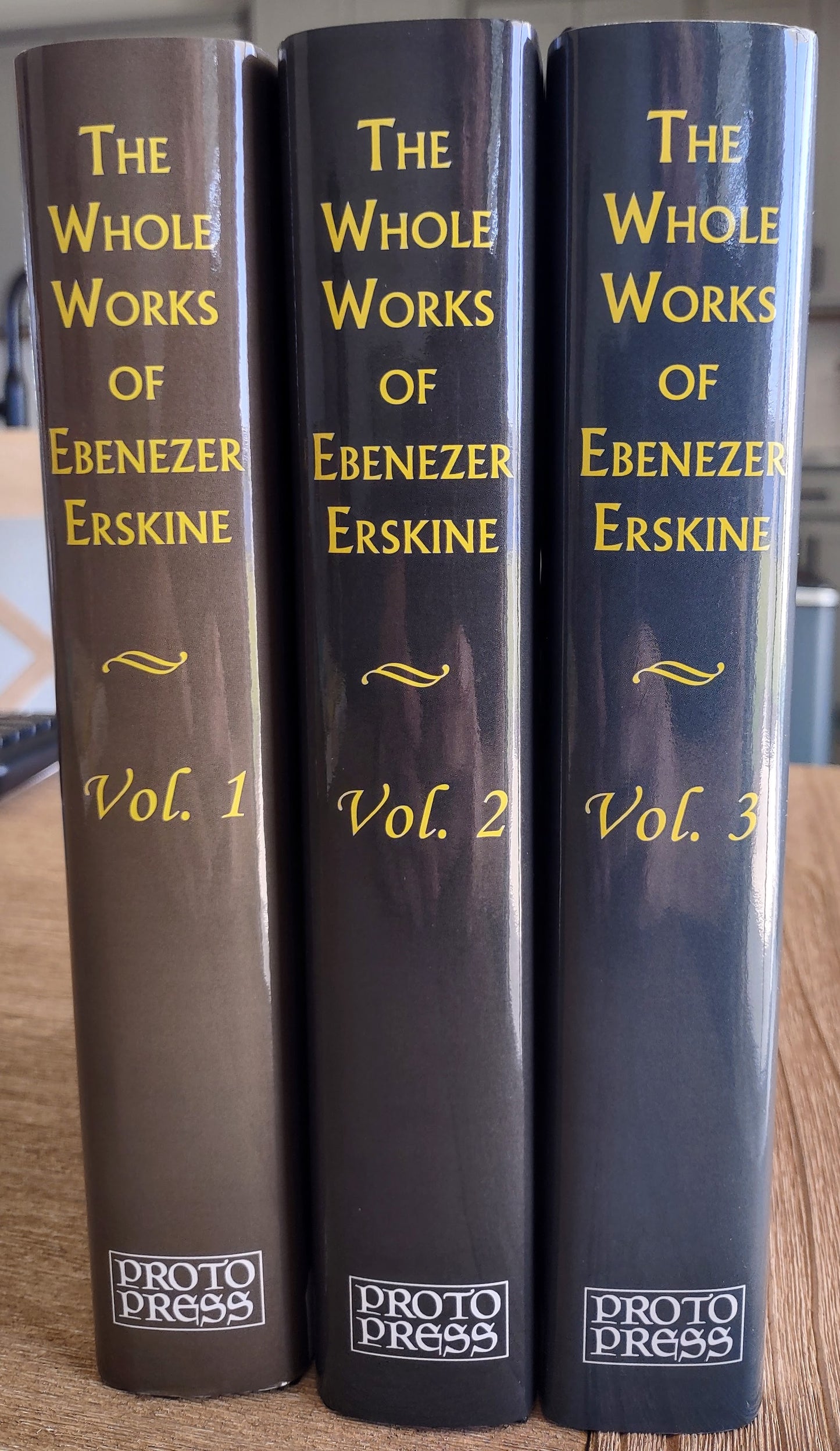 The Works of Ebenezer Erskine (3 volumes) Hardcover